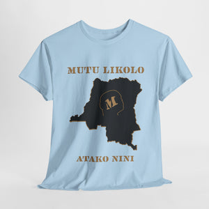 T-shirt Unisexe  Mutu Likolo coton épais