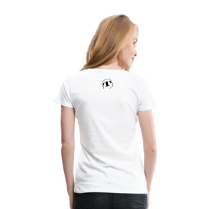 THQA T-shirt Premium pour Femme de Tête - blanc