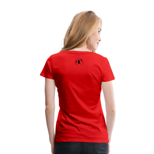THQA T-shirt Premium pour Femme de Tête - rouge