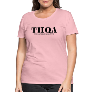 THQA T-shirt Premium pour Femme de Tête - rose liberty