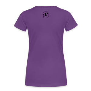 THQA T-shirt Premium pour Femme de Tête - violet