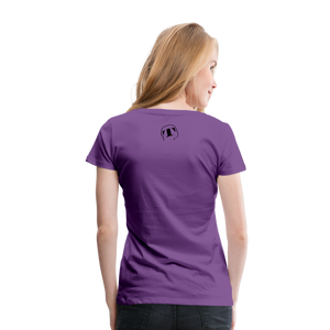 THQA T-shirt Premium pour Femme de Tête - violet