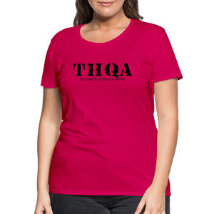 THQA T-shirt Premium pour Femme de Tête - rubis