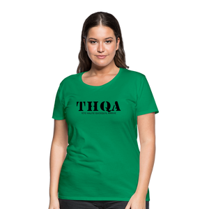 THQA T-shirt Premium pour Femme de Tête - vert