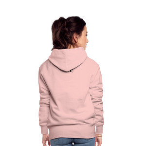 Sweat-shirt à capuche Premium pour Femmes de Tête - rose cristal