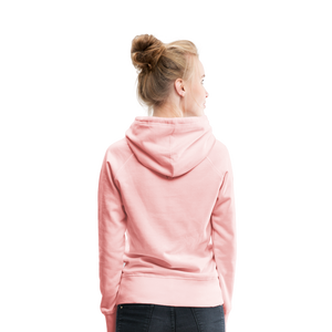 Sweat-shirt à capuche Premium pour Femmes de Tête - rose cristal
