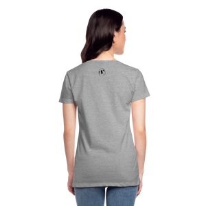 T-shirt Premium Femme de Tête - thqa - gris chiné