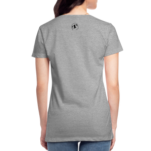 T-shirt Premium Femme de Tête - thqa - gris chiné