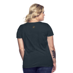 T-shirt Femme de Tête Gold -thqa - marine
