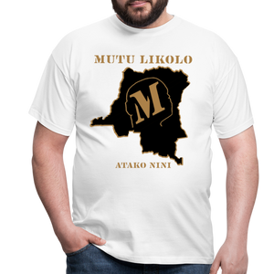 T-shirt Mulu Likolo classique - blanc
