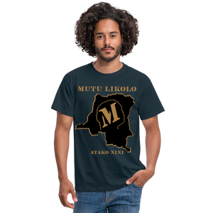 T-shirt Mulu Likolo classique - marine
