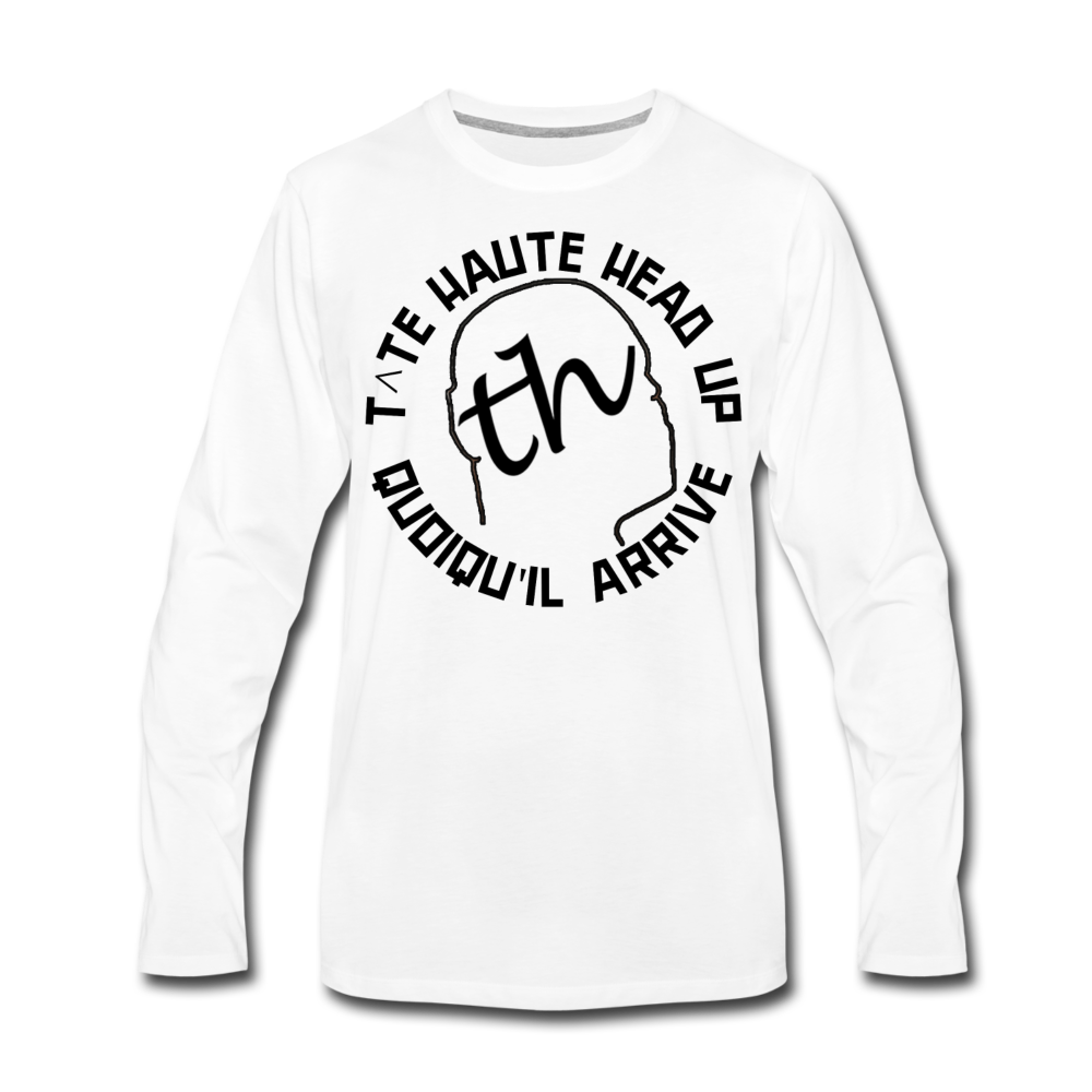TH T-shirt manches longues Premium Homme for goma - blanc