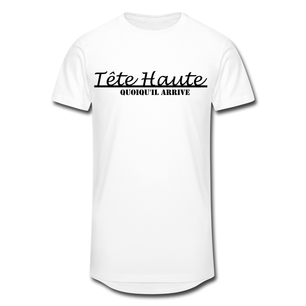 TH T-shirt long Homme FB - blanc