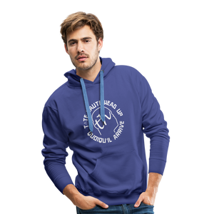 TH Sweat-shirt à capuche Premium pour hommes 1 - bleu royal