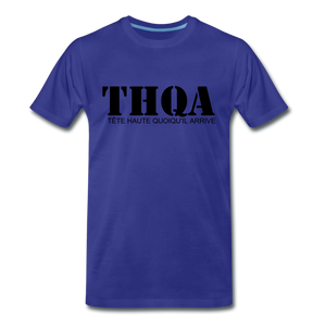 THQA T-shirt Premium Homme BLK - bleu roi
