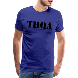 THQA T-shirt Premium Homme BLK - bleu roi