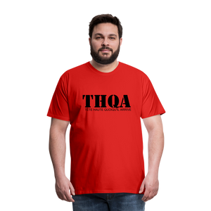 THQA T-shirt Premium Homme BLK - rouge