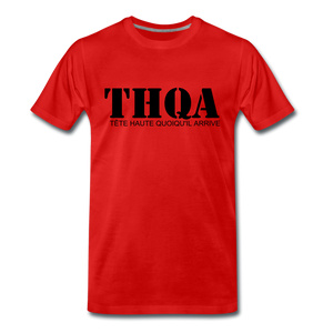 THQA T-shirt Premium Homme BLK - rouge