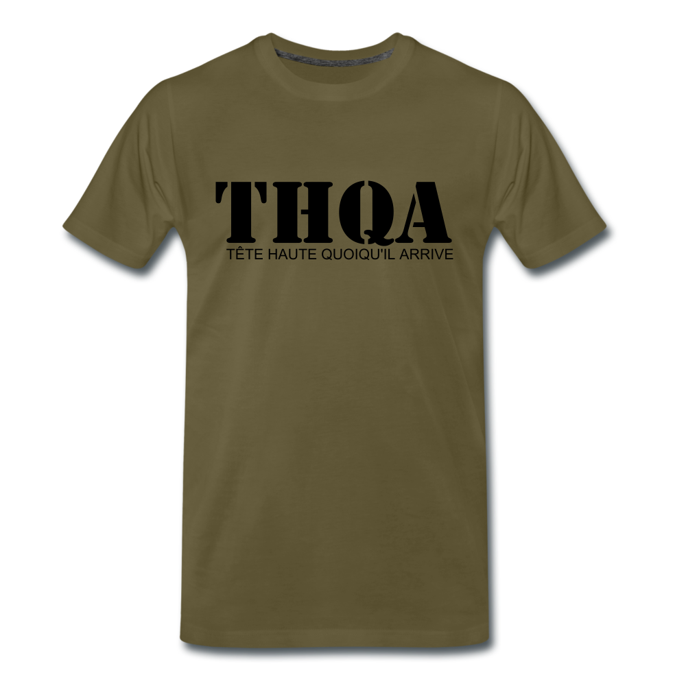 THQA T-shirt Premium Homme BLK - kaki