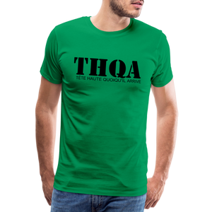 THQA T-shirt Premium Homme BLK - vert
