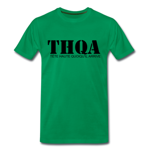 THQA T-shirt Premium Homme BLK - vert