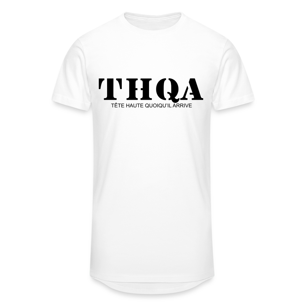 THQA T-shirt long BLK P - blanc