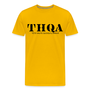 THQA T-shirt Premium  1 - jaune soleil