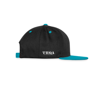 THQA Casquette Snapback contrastée WT - noir/turquoise