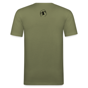 THQA T-shirt Gildan épais N1 MIL - vert kaki