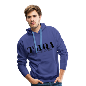THqa Sweat-shirt à capuche Premium - bleu royal