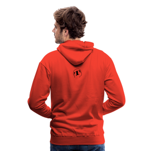 THqa Sweat-shirt à capuche Premium - rouge