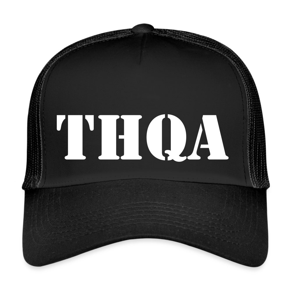 THQA Trucker Cap WT - noir/noir