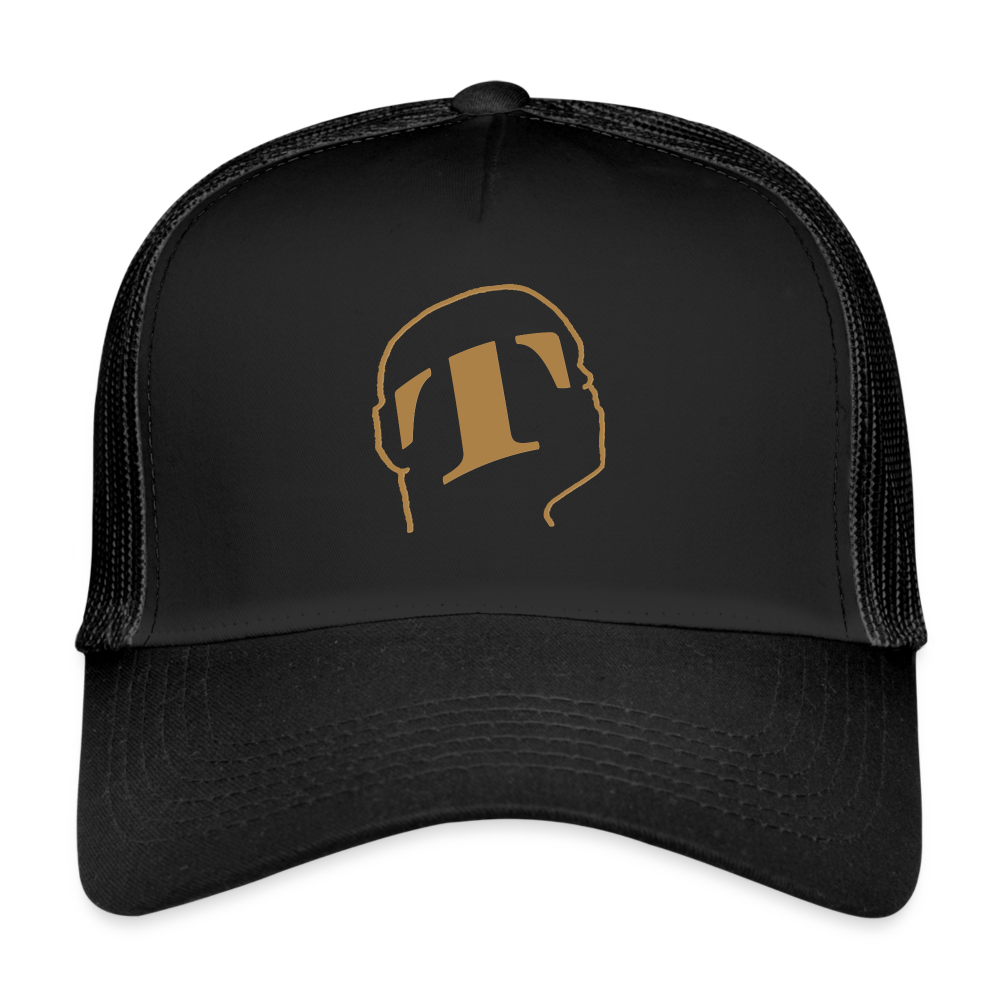 THQA Trucker Cap GOLD - noir/noir