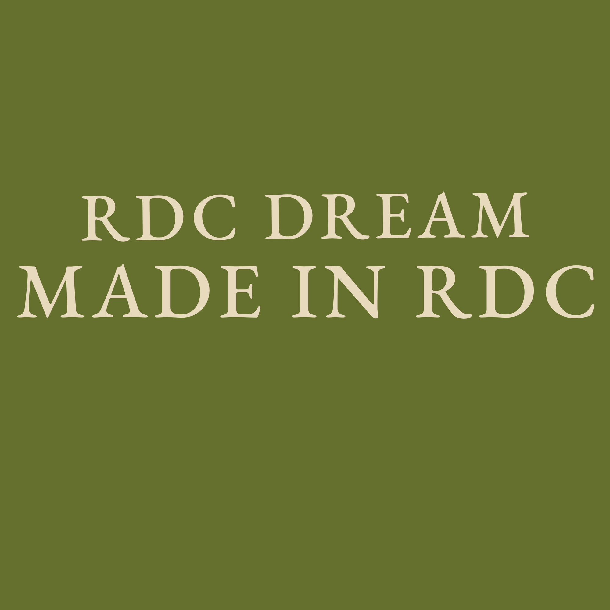rdc dream made in rdc