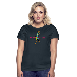 T-shirt Femme de Tête - thqa - marine