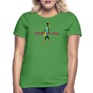 T-shirt Femme de Tête - thqa - vert