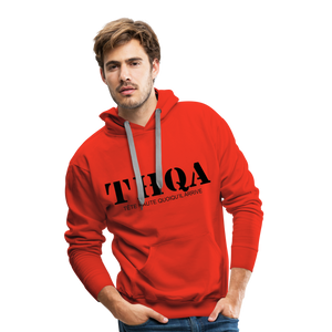 THqa Sweat-shirt à capuche Premium - rouge